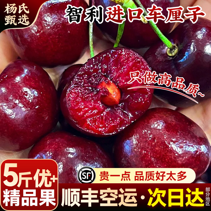 现货秒发智利进口车厘子顺丰包邮