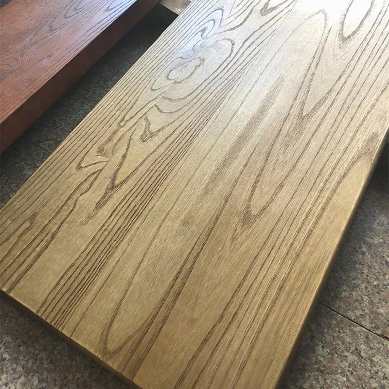 纯实木大板老榆木板吧台板松木面板餐桌板窗台老门板桌面隔板定制