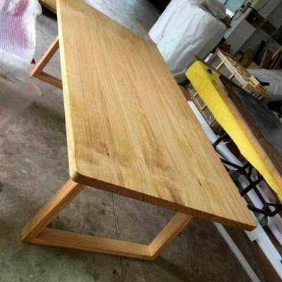 餐桌老榆木板板台板定制台面板松木板实木写字台工作台桌面吧搁板