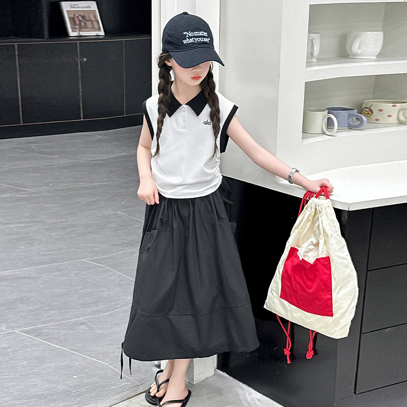 女童夏季套装甜美时髦韩版新品简套装