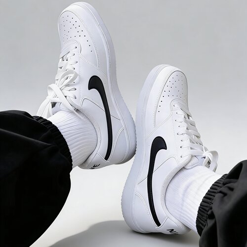 Nike Court Vision 舒适百搭耐磨防滑低帮板鞋男款白色DH2987-101