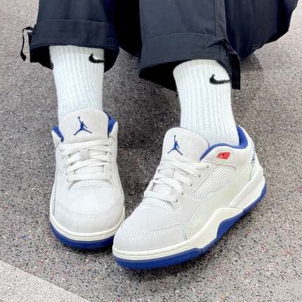 Jordan FLIGHT COURT GS 米色时尚舒适耐磨低帮篮球鞋 HF3333-005