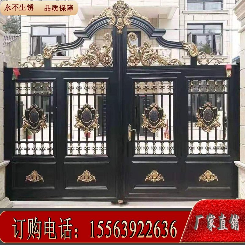 铝艺大门平移门,铝艺大门(第12页)_大山谷图库