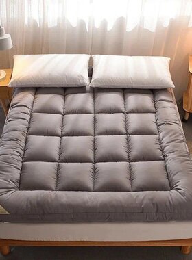 软垫垫被家用宿舍双人床垫学生。加厚榻榻c米褥子单人15m18mx20u.