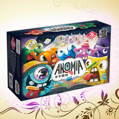 字字转机Anomia栢龙卡牌桌面游戏