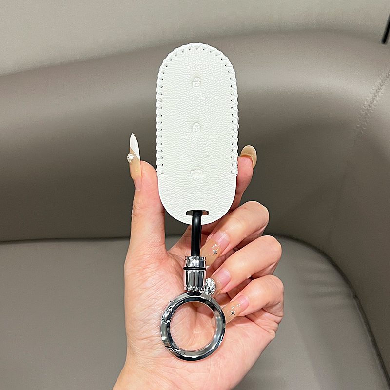 理想L6钥匙套2024款理想汽车l6Pro/Max遥控保护套皮包锁匙壳扣环