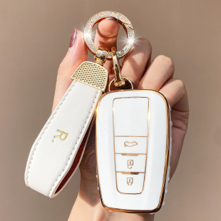 适用丰田卡罗拉凯美瑞雷凌钥匙套亚洲龙亚洲狮凌尚车包壳扣女21款