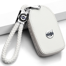 23-25/26款沃尔沃XC40 XC60 XC90 S90新S60汽车真皮钥匙套扣男女V