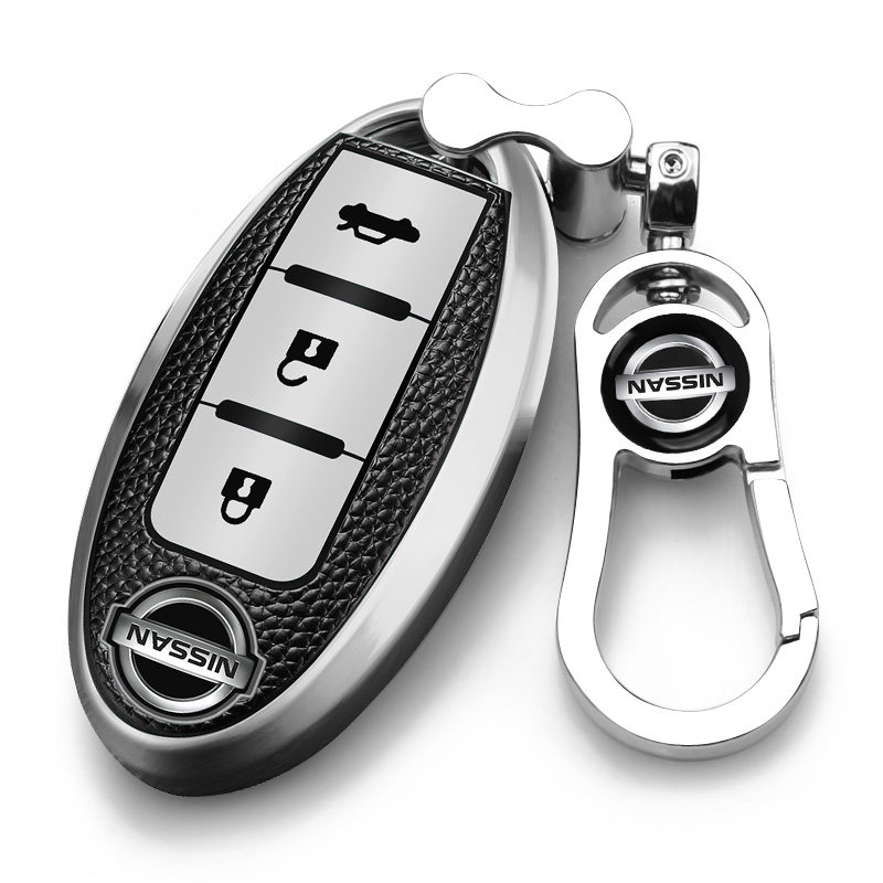 适用产日16/17/18/19/20款轩逸男士女情侣小车锁匙链扣壳钥匙包套