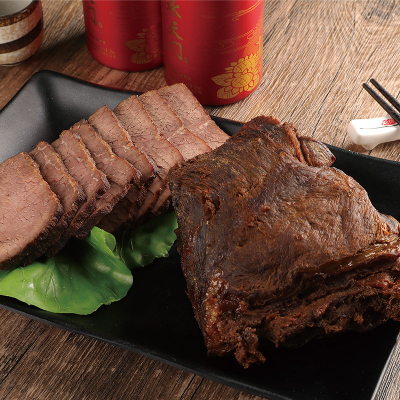 大红门酱卤牛肉100g健身代餐饱腹即食卤牛肉零食熟食中华老字号