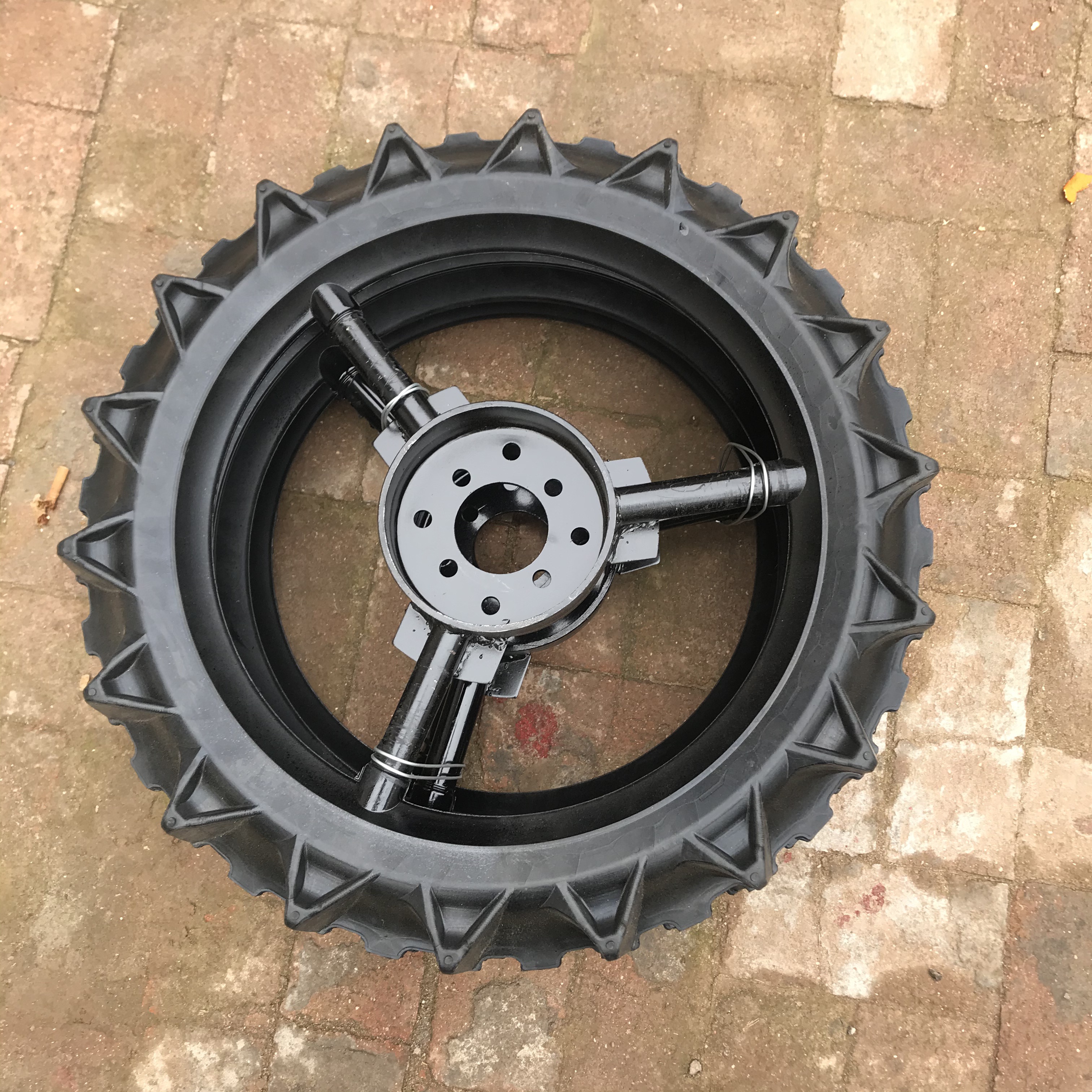 油胶pv驱d动原插秧机厂橡s配件轮胎高速轮行走久後保田