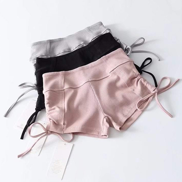 高腰蜜桃臀运动短裤女夏季短