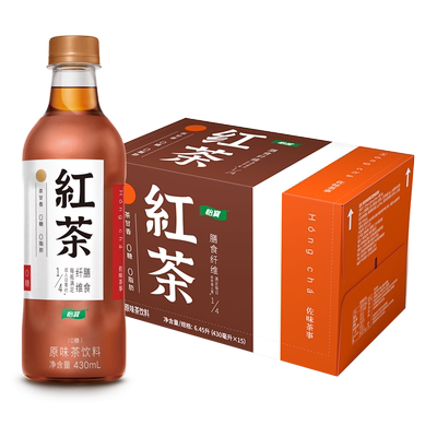 怡宝佐味事原味茶饮料430ml*红茶