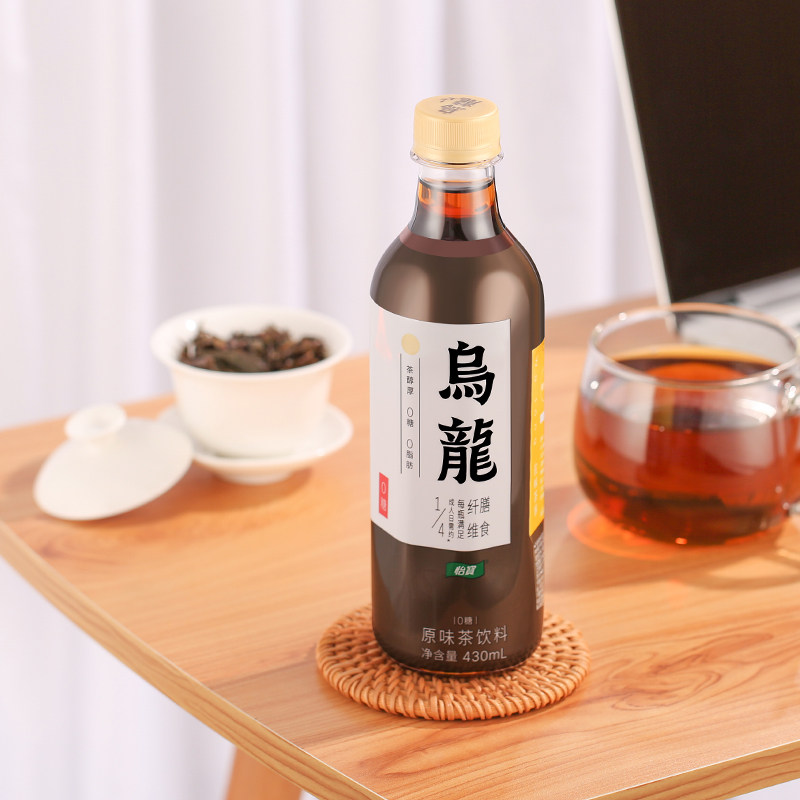 怡宝佐味茶事乌龙茶430m饮料橙橙440ml大瓶橙橙1.5L饮品临期