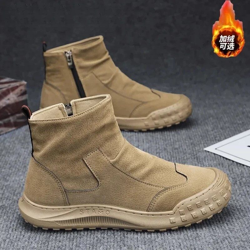 禾物甄选阁男士开车鞋男鞋冬季流行爆款加绒加厚保暖棉靴,流行男鞋,棉鞋,淘宝优惠券,粉丝福利购,淘宝优惠卷