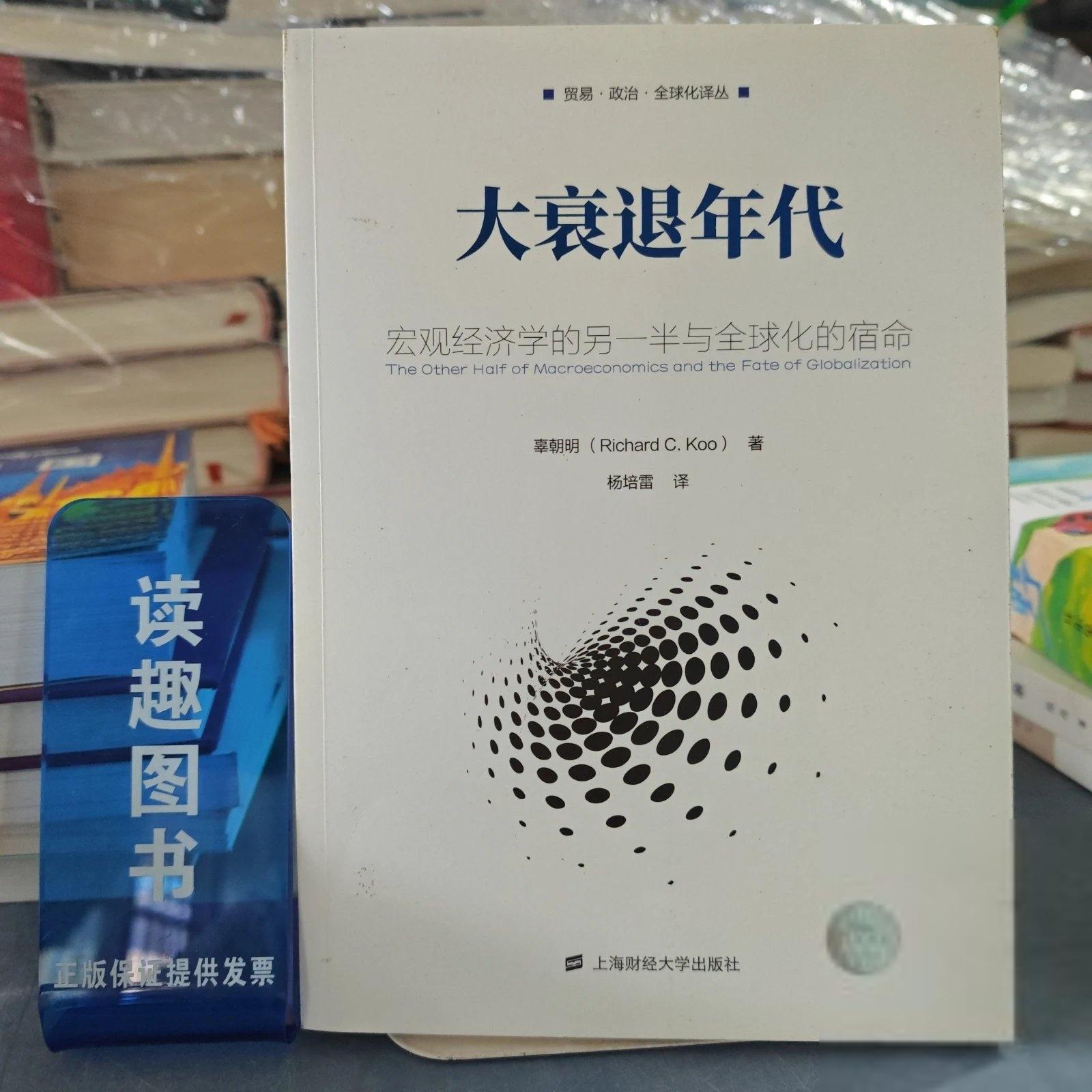 正版大衰退年代：宏观经济学的另一半与全球化的宿命[美]辜朝明（Richard C.Koo）  著；杨培雷  译上海财经大学出版社