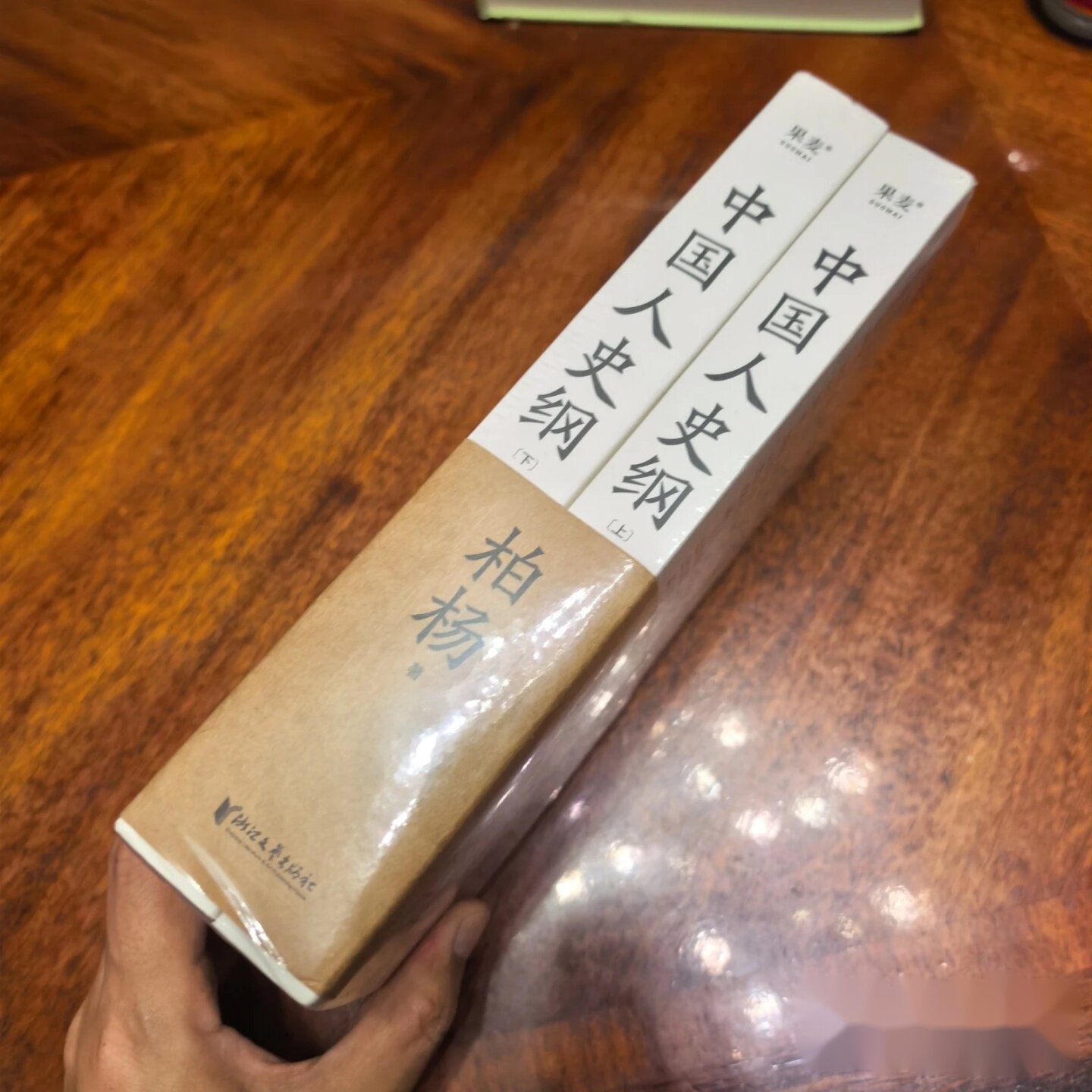 正版  中国人史纲 柏杨 著； 果麦文化 出品 / 浙江文艺出版社