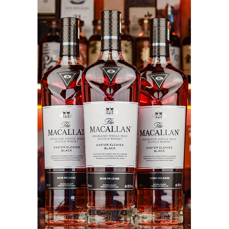 macallan麦卡伦暮色庄园2018 2019 2020年一套单一麦芽威士忌洋酒