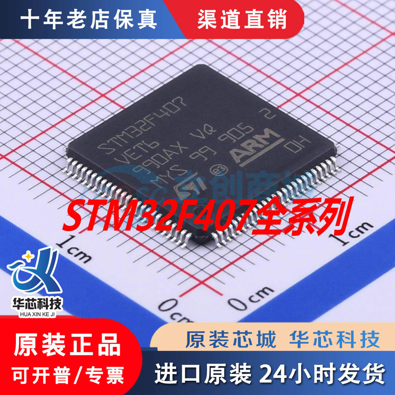 STM32F407/VET6GIZHC原装