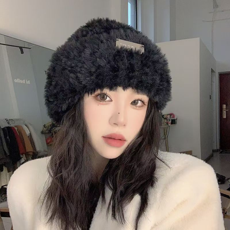 冷帽女款2025新款日杂风秋冬保暖