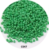 Стеклянные бусины ручной работы, 1.5mm, 2mm, 3mm, 4mm, не выцветает, DIY, 10 грамм