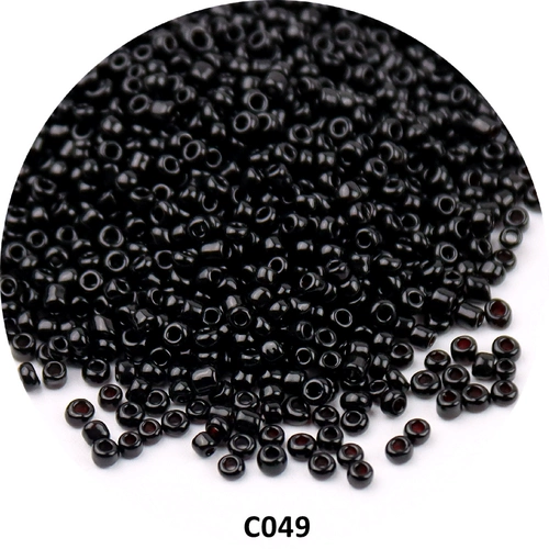 Стеклянные бусины ручной работы, 1.5mm, 2mm, 3mm, 4mm, не выцветает, DIY, 10 грамм