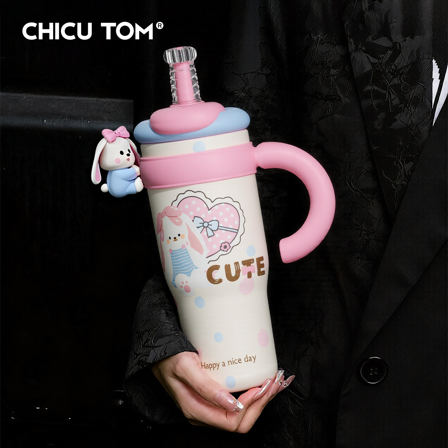 moc大容量吸管杯丨保冷锁温丨