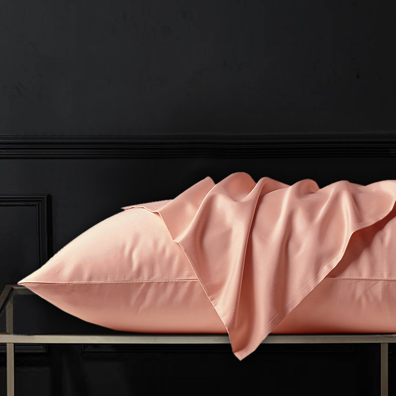 纯棉枕套100全棉一对装48cmx74cm单人整头枕头套家用一只装单个