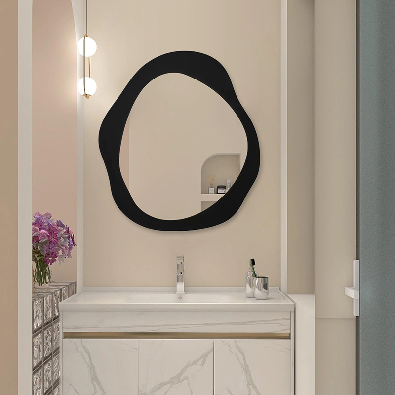 简约家用不规则化妆镜