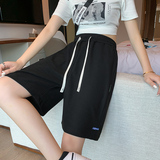 潮牌日系夏季沙滩中裤华夫格休闲短裤针织运动五分裤子K3062-P30，男装休闲裤，电商B245A