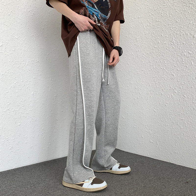 高街潮ins休闲运动裤宽松原宿风小众裤子阔腿卫裤K2043-P38,男装休闲裤,电商B245A
