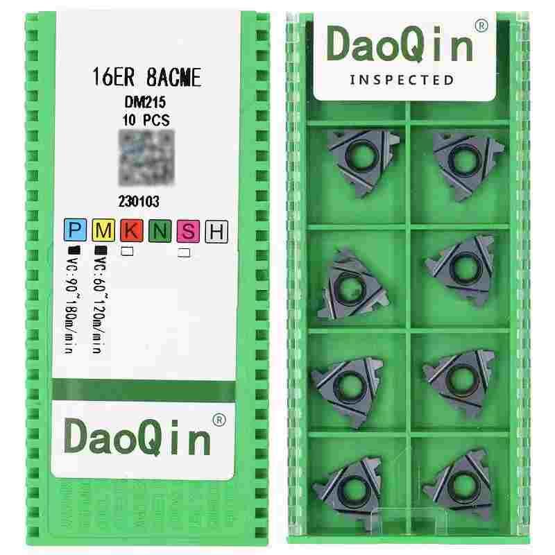 道勤外螺纹刀片 16ER AF60/55 1.0-3.0ISO 14W UN NPT BSPT DM215