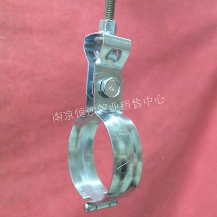 灯笼吊卡管卡丝杆空调管专用卡箍抱箍喉箍正品管扣支架 夹具DN20
