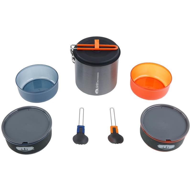 运良越野GSI户外露营装备炊具用品锅餐具餐盒车载便携煮饭野营