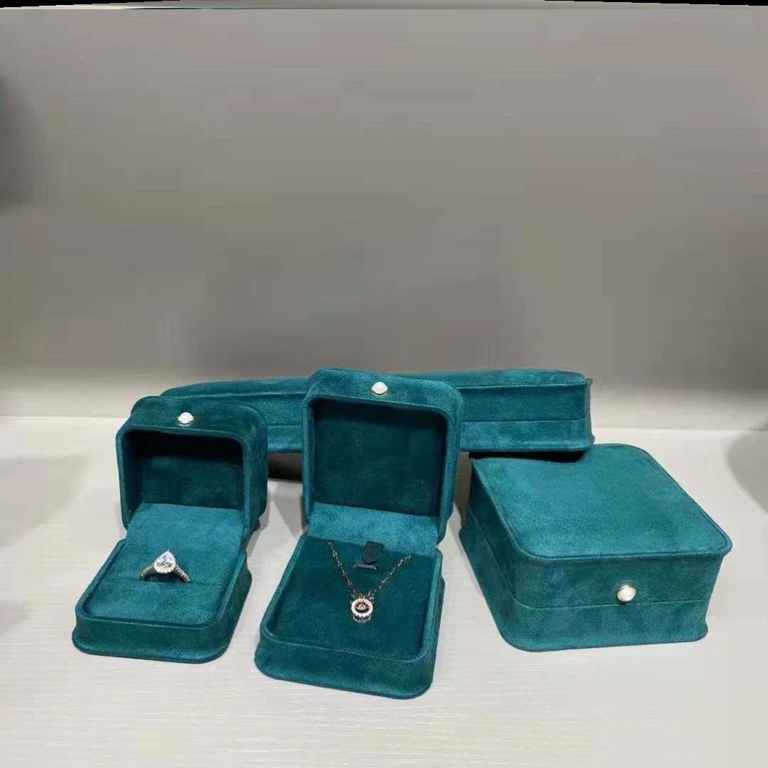 随身首饰包装饰扣戒指手镯手链项链盒子新款经典收腰珠宝首饰盒