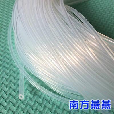 食品级硅胶管透明3x5内径3mm外径5mm环保无毒无味耐高温硅胶套管