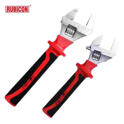 日本正品RUBICON罗宾汉电工绝缘活动扳手开口扳手RS7-008/010 8寸