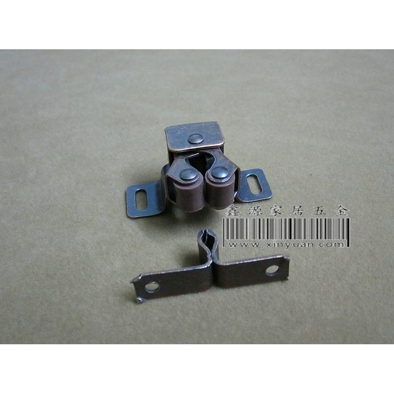 古铜色卡式碰柜门磁吸地板吸 柜门吸 家具门碰 柜碰 高档柜门碰珠