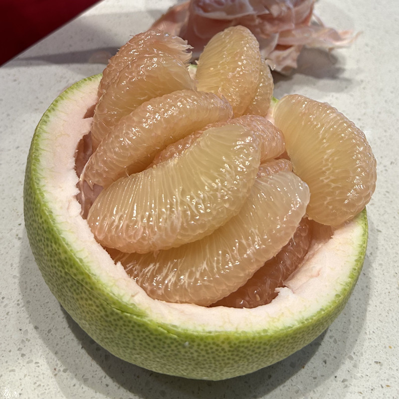 正宗度尾文旦柚无洞当季鲜嫩多汁柚子
