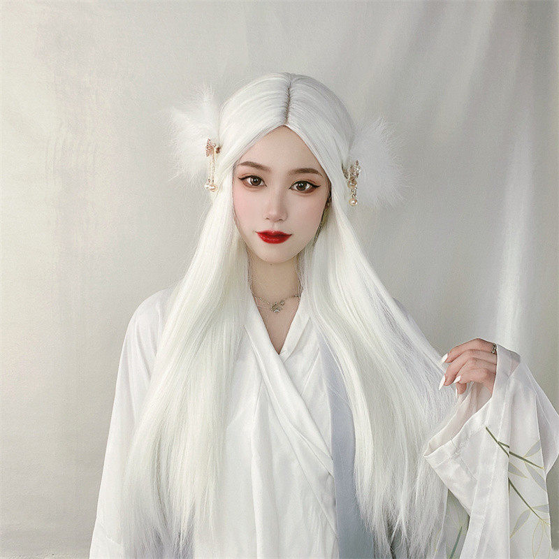 伪娘动漫Cosplay中分长发古装