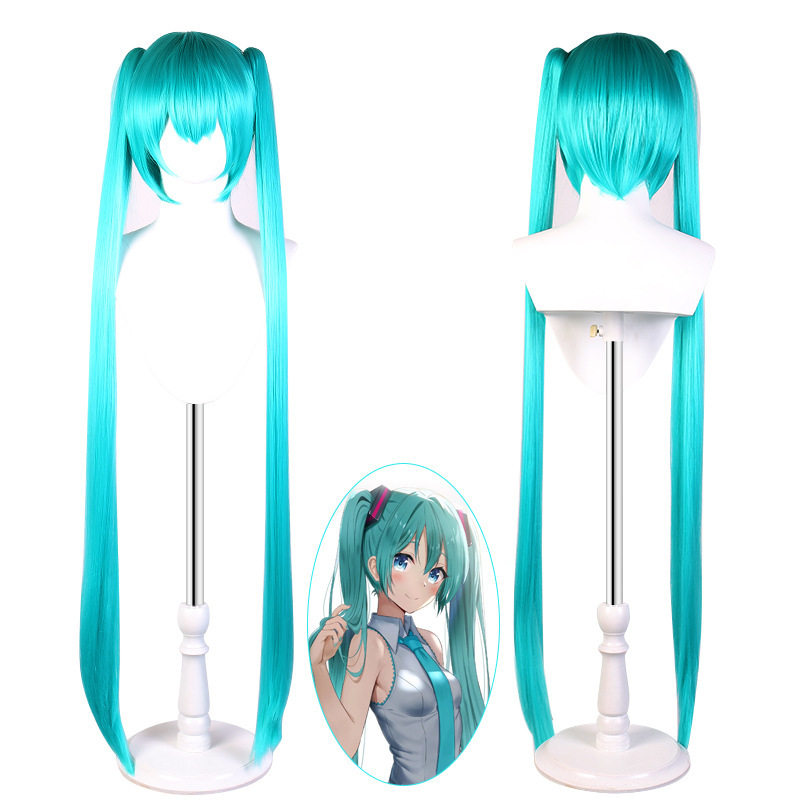 cosplay专用湖蓝色初音未来动漫