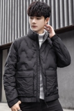 冬季新款轻薄羽绒服男短款防风立领外衣保暖羽绒外套XJ57-P150，男装羽绒服，电商A237