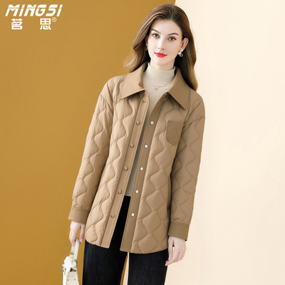 中长款轻薄90鹅绒保暖羽绒服女