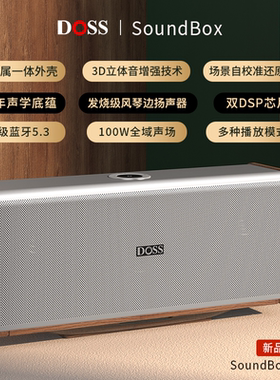 DOSS蓝牙音箱家用户外家庭影院3D环绕立体声音响组合套装支架配件