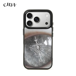 CH3N·神剑适用iPhone17/16promax神甲手机壳15包按键防摔14小众个性13黑框plus手机套12创意苹果保护壳