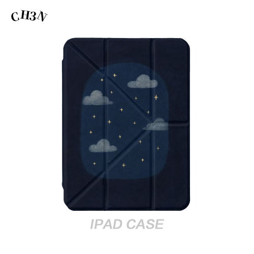 CH3N·窗外适用ipad pro2025保护套书本苹果平板Air8/7/6防弯亚克力Y折叠13寸小众mini7/6创意iPad12/11