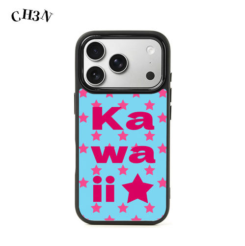 CH3N·kawaii适用iPhone17/16promax神甲手机壳15包按键ins甜酷千禧风防摔14小众黑框plus韩系苹果手机保护壳