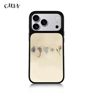 CH3N·海的礼物17/16promax手机壳iPhone15艺术感14夏天苹果小众13个性ins感15手机壳防摔保护壳