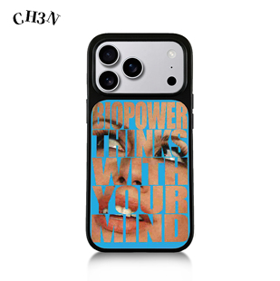 CH3N·美式杂志适用iphone17promax/16手机壳15plus黑框复古简约14艺术小众13苹果个性12/11手机防摔保护壳