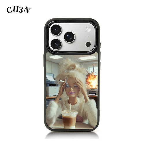 CH3N·工作be likeiPhone17promax氛围艺术感手机壳16不撞款15苹果保护套小众14个性美式情绪感手机保护壳